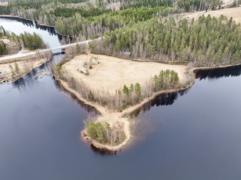 Vista aerea - Rantatontti with Private Lakefront in Kaavi