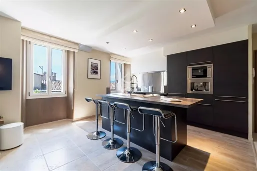 Köök - Apartment with Golf View in Royal Mougins Golf