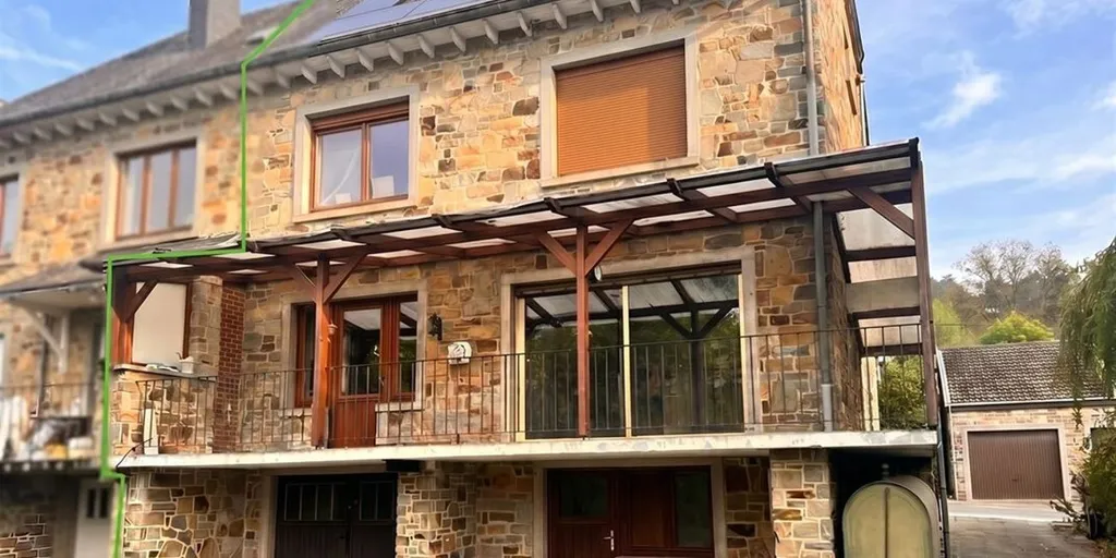 Extérieur - Maison Charmante avec Terrasse à Barvaux-sur-Ourthe
