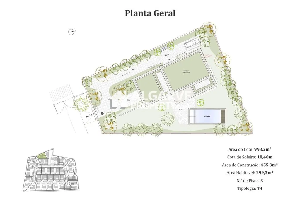 Plan - Luxury Villa with Pool in Faro, Portugal