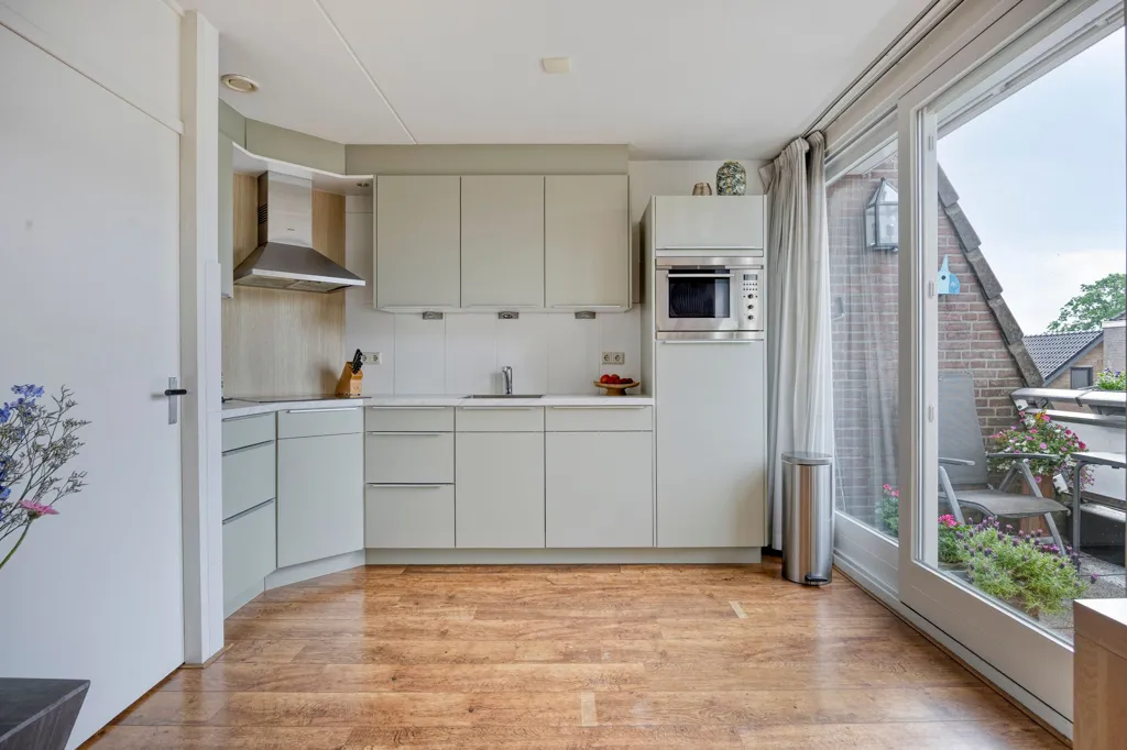 Cuisine - Modernised Apartment with Balcony in Gennep