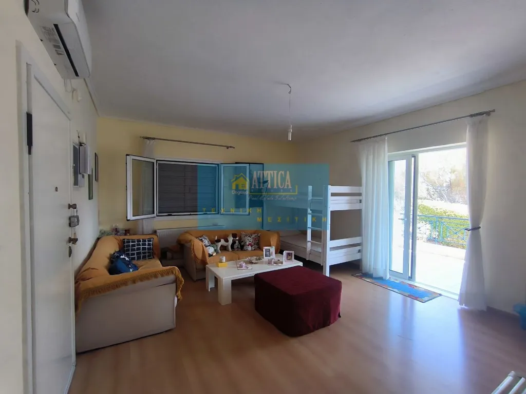 Living Room - Detached House with Sea View near Harakas