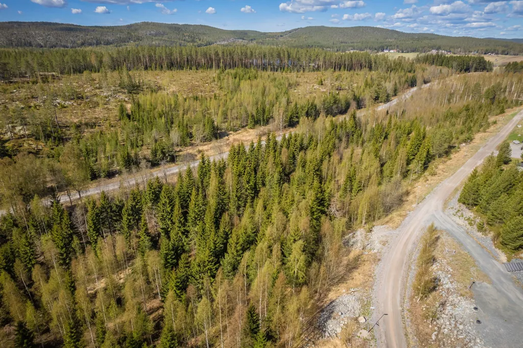 Vista aerea - Plot with Nature Access near Örnsköldsvik