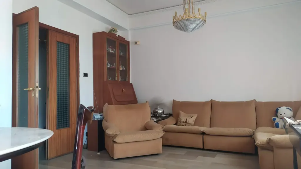 Living Room - Panoramic Penthouse in Messina