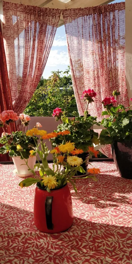 Terrasse - Cottage with Garden near Umeå