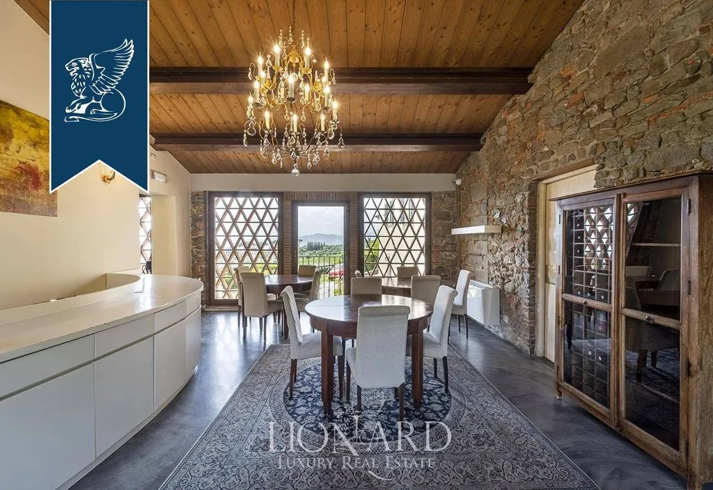 Salle à manger - Historical Villa with Pool in Capannori, Tuscany