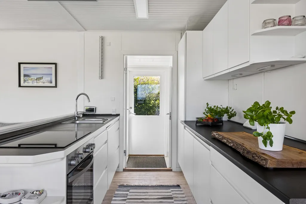 Köök - Updated Summer House with Sea View near Vordingborg