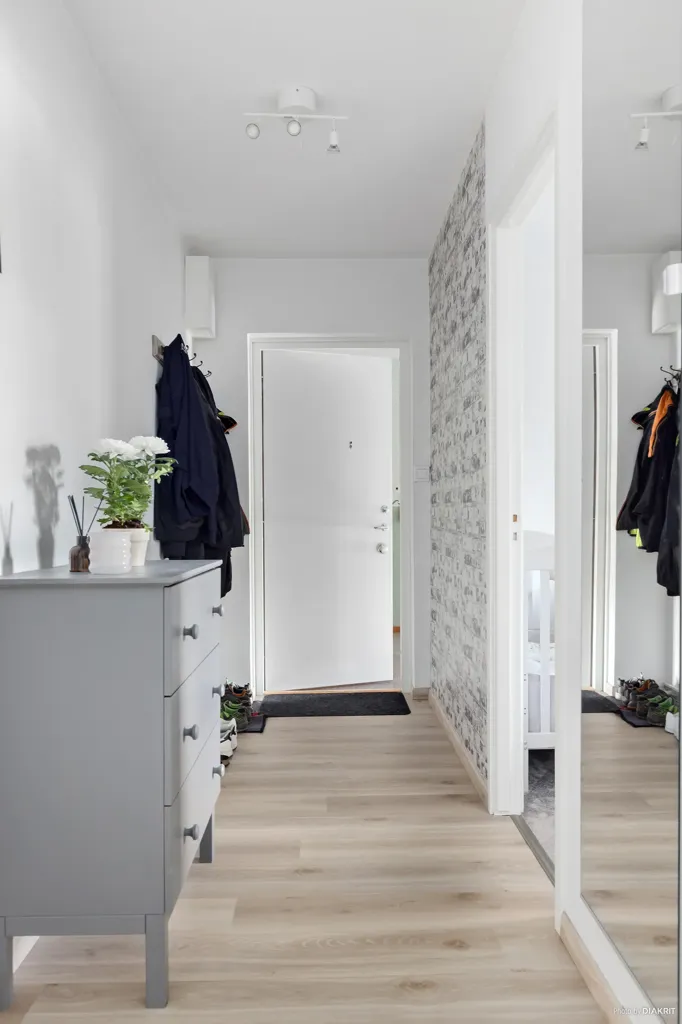 Entrée - Apartment with Balcony in Örkelljunga