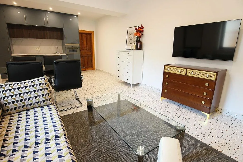 Séjour - Modern Flat with Balcony in Jaén Centre