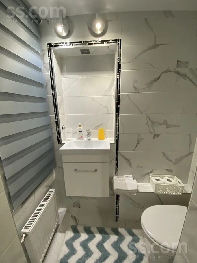 Salles de bain - One-Bedroom Flat with Central Location in Riga