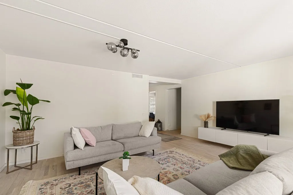 Séjour - Apartment with Garden in South-West Järfälla