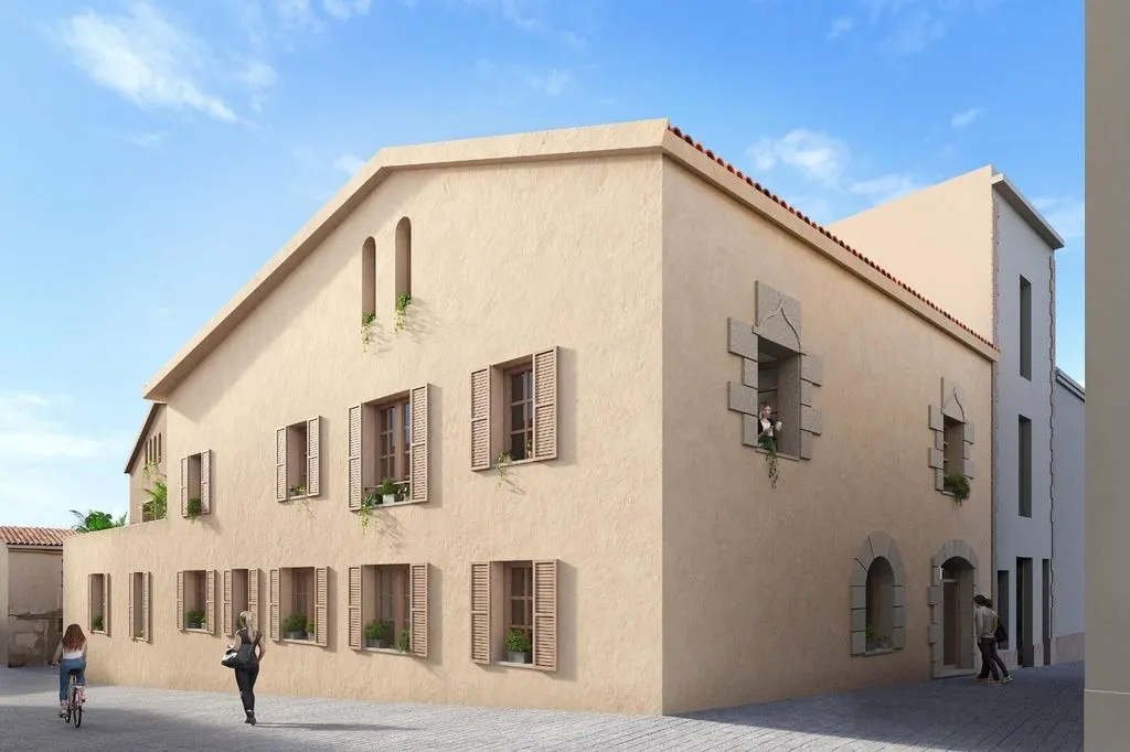 New Duplex Flat with Heritage Façade in Sant Boi