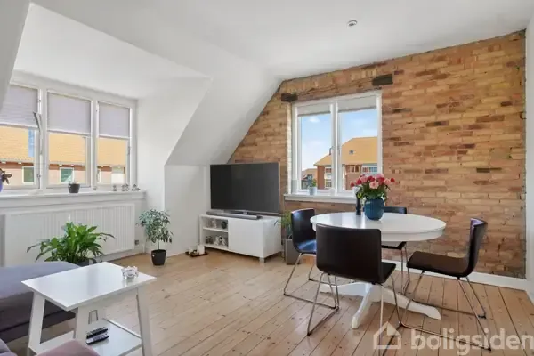Séjour - Apartment with Hillerød Views in Hillerød
