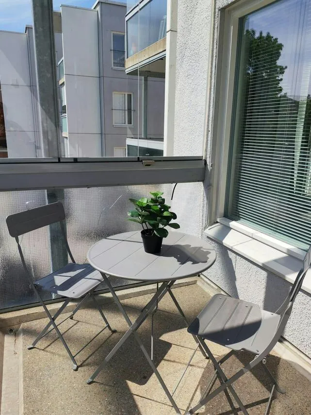 Balcon - 2-Room Apartment with Balcony in Vaasa