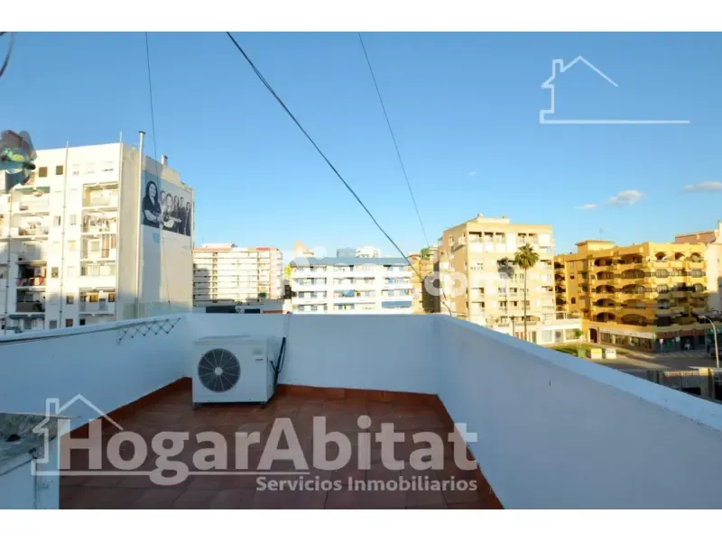 Terrace - Spacious House with Terrace near Cullera Beach