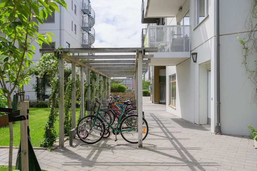 Garden - Apartment with South-Facing Balcony in Västra Hamnen