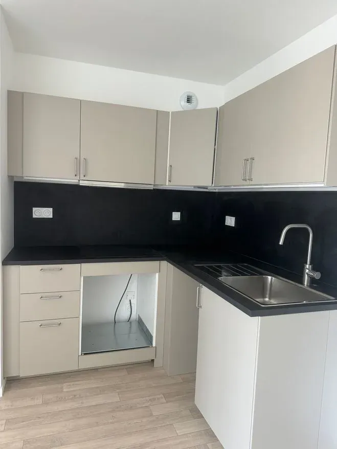 Köök - New Flat with Balcony in Orléans