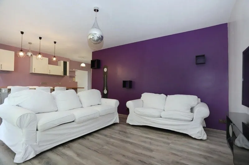 Soggiorno - 4-Piece Flat with Balcony in Rennes