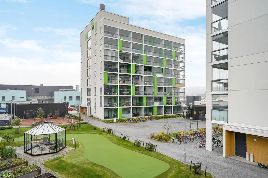 Aed - Modern Flat with Balcony in Lielahti, Tampere