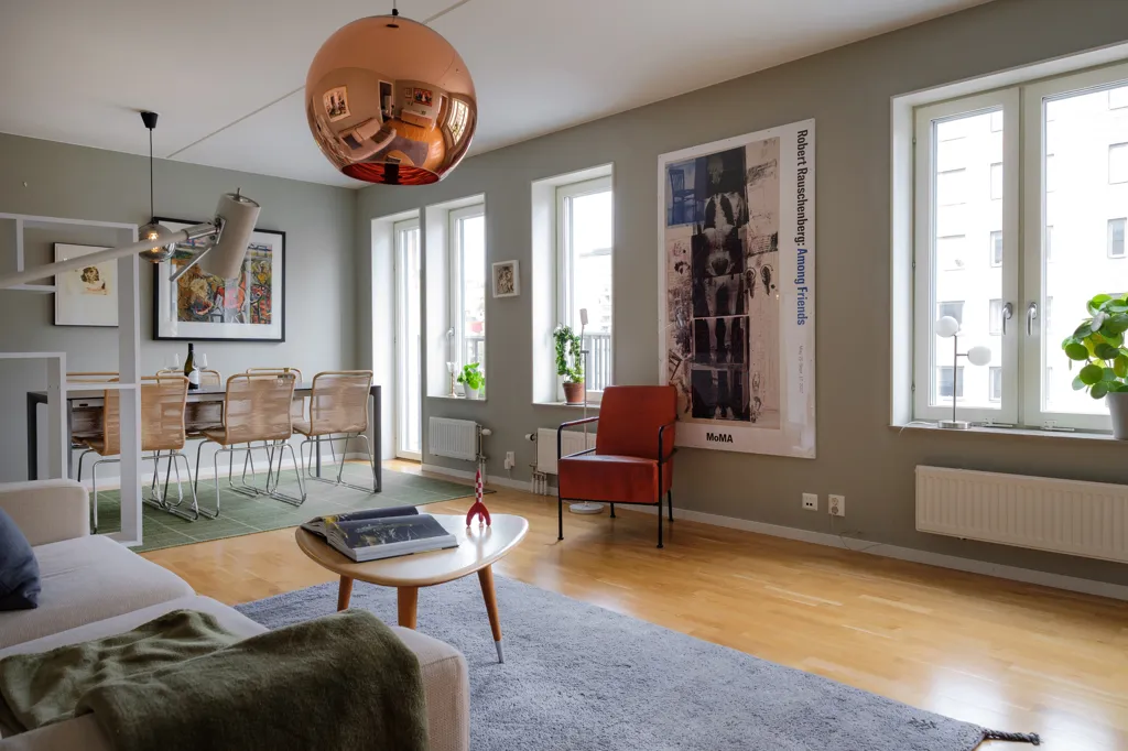 Séjour - Modern Apartment with Two Balconies in Kvillebäcken
