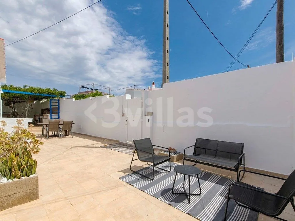 Terrasse - Chalet with Pool in Cala en Porter, Alaior