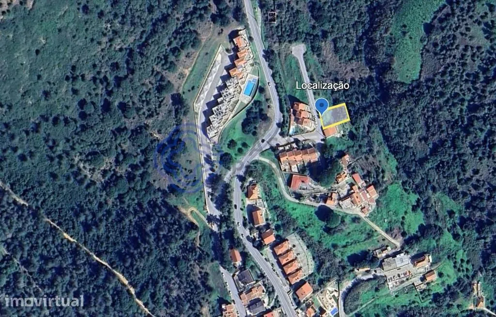 Vue aérienne - Construction Plot with Sea View in Sesimbra
