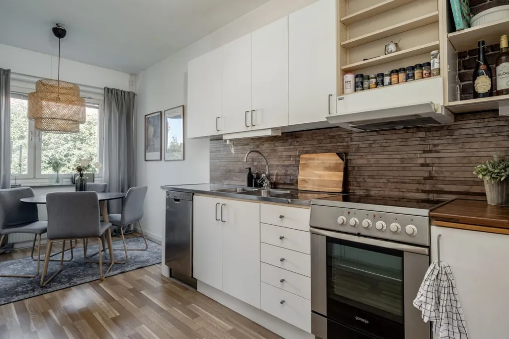 Cuisine - Charming Central Flat with Balcony in Söderhamn
