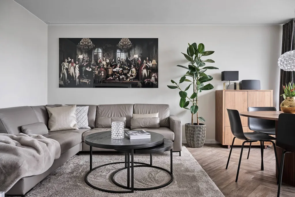Séjour - Modernised Two-Bedroom with Nordanro Kitchen in Jönköping