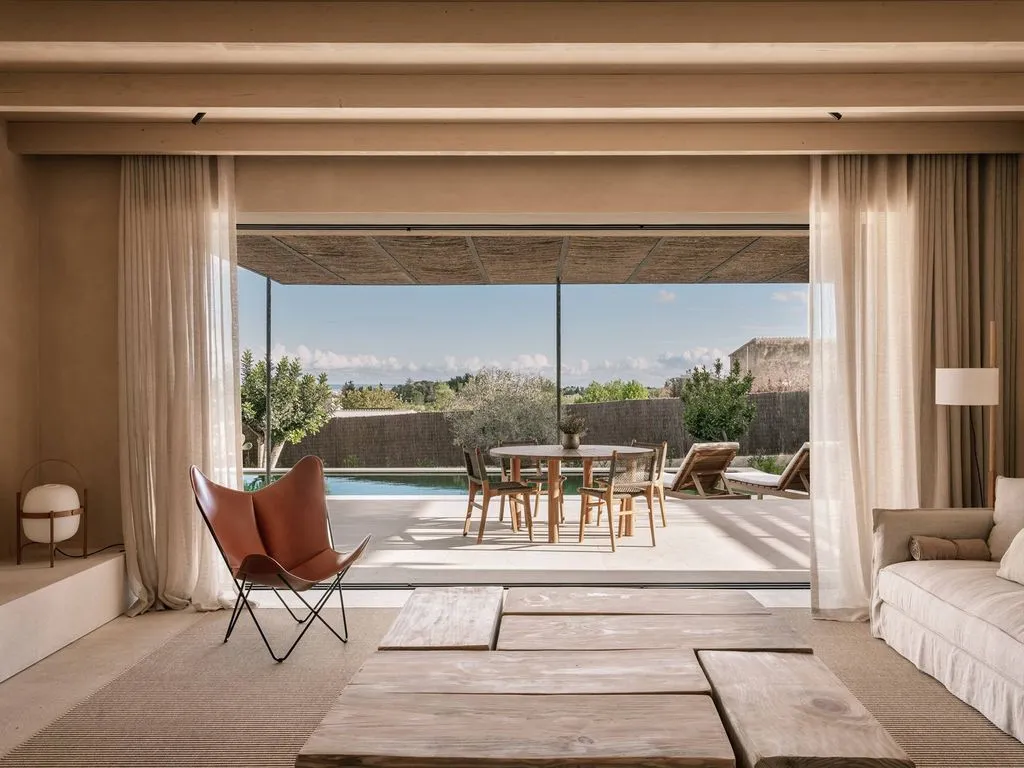 Séjour - Spanish-Mediterranean Villa with Pool in Establiments