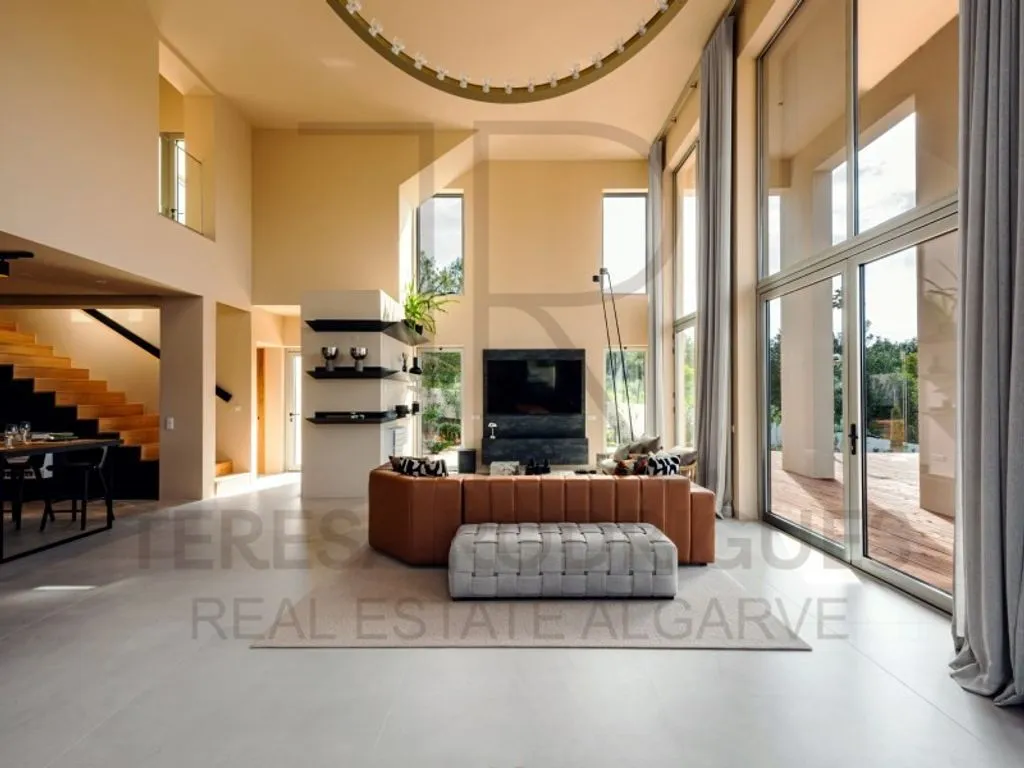 Soggiorno - Modern House with Sea View in Lagoa
