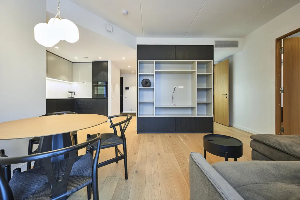 Séjour - Penthouse with South-Facing Balcony in North Tallinn