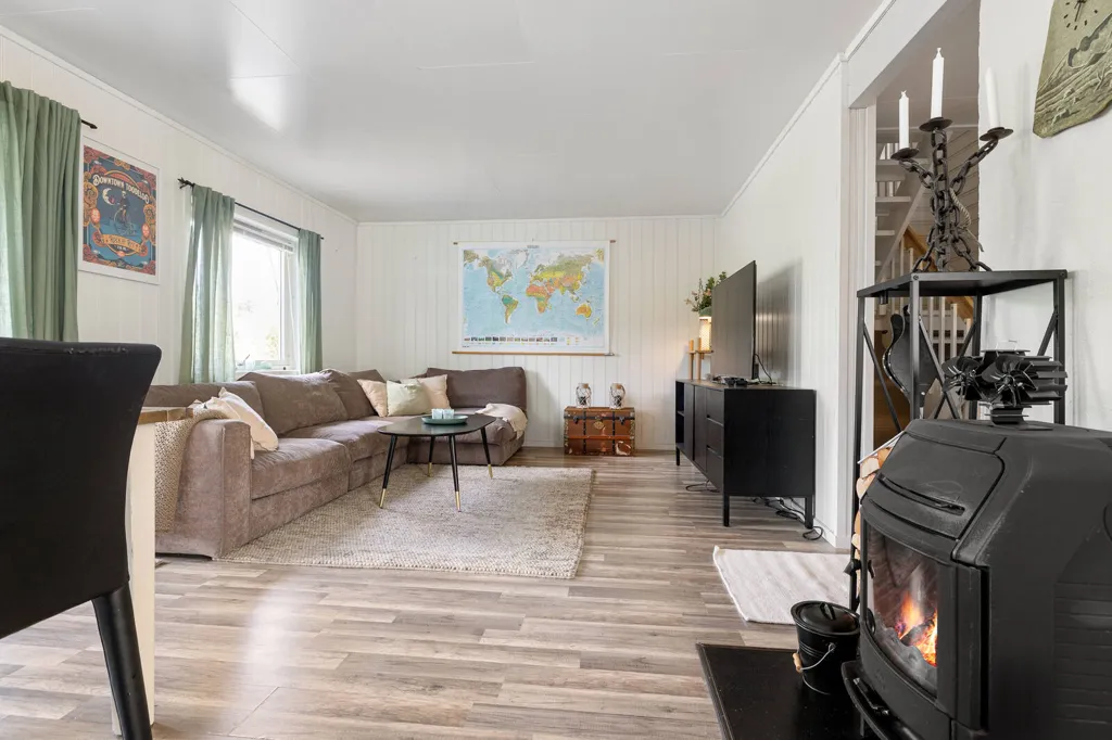 Soggiorno - Casa di 3 locali a Nannestad