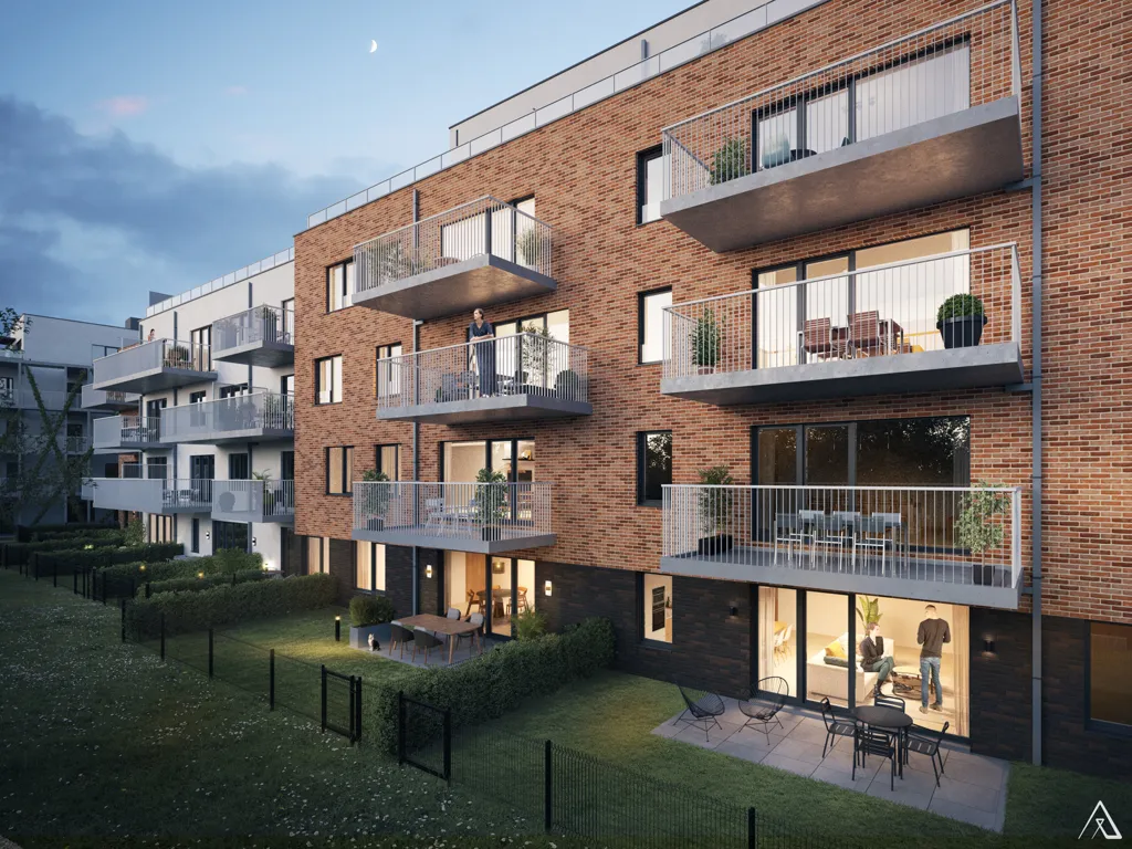 Välivaade - Energy-Efficient Apartments with Views in Court-Saint-Etienne