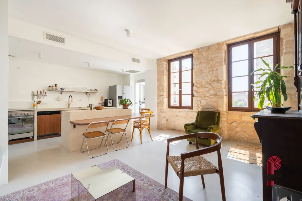 Cuisine - Appartement Rénové avec Terrasse à Marseille