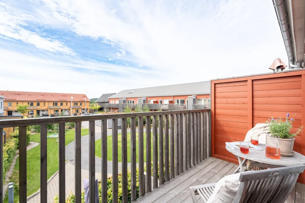 Balcon - Apartment with South Balcony in Kolla Parkstad