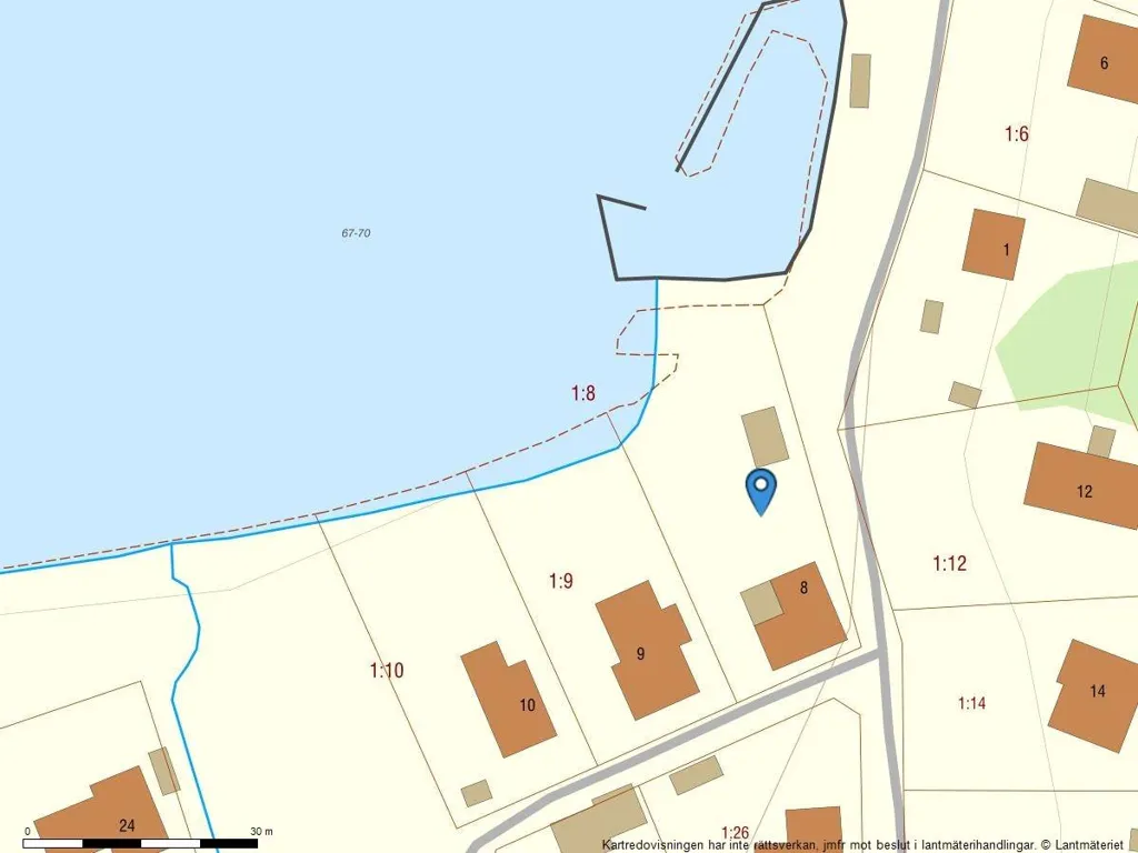 4-toaline maja asukohas Gullspångs kommun