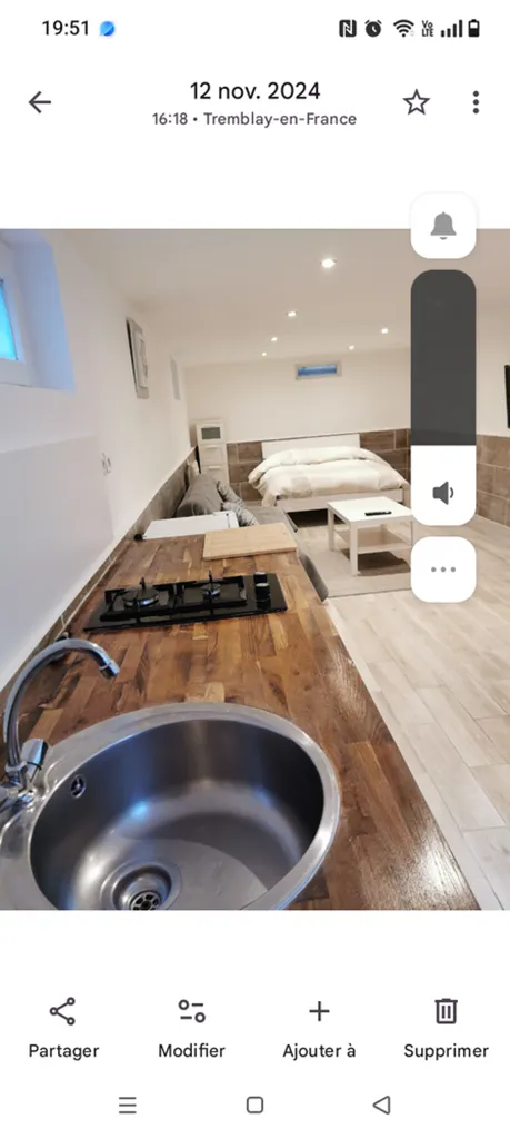 Bedrooms - Studio with 1 Bedroom near Roissy CDG