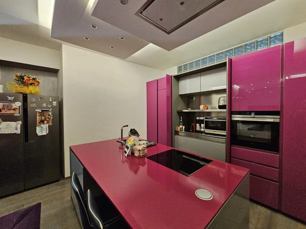 Köök - Apartment with Private Courtyard in Siena