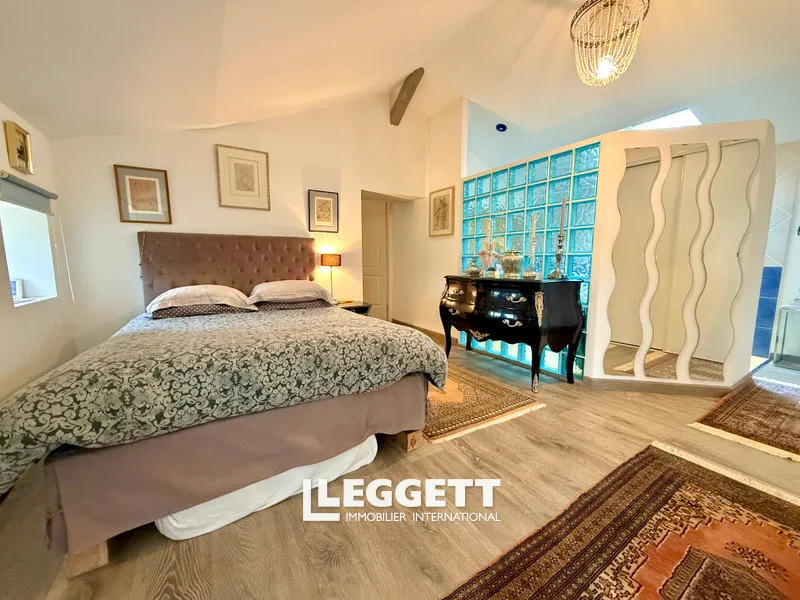Chambres - Maison en Pierre avec Piscine à Marnes