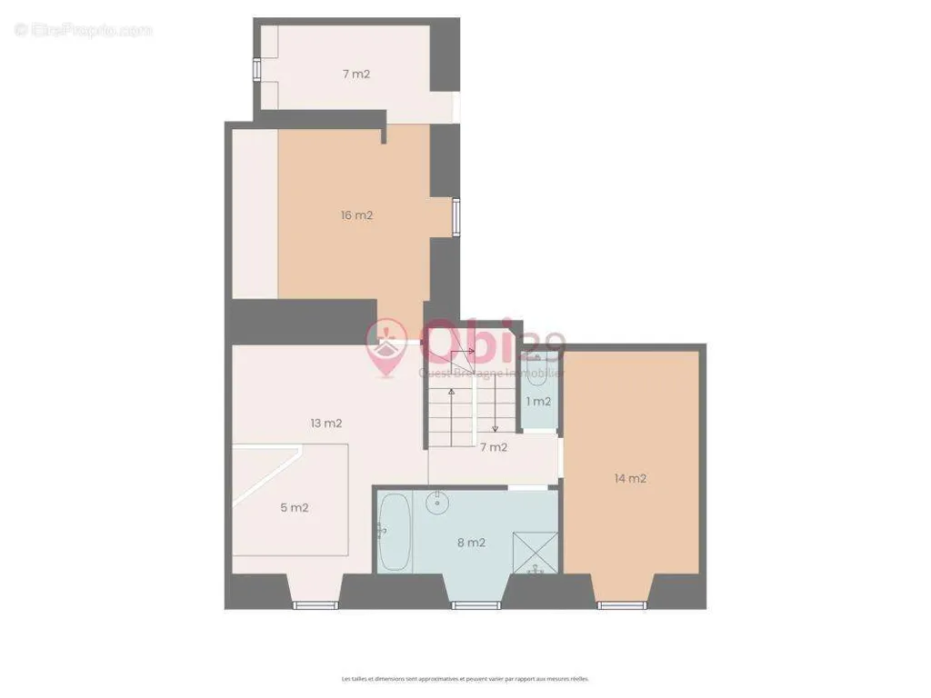 Plan - Maison Semi-Mitoyenne avec Jardin à Cast