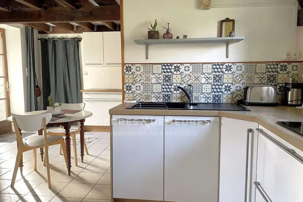 Cucina - Charming Longère with Garden in Boischaut