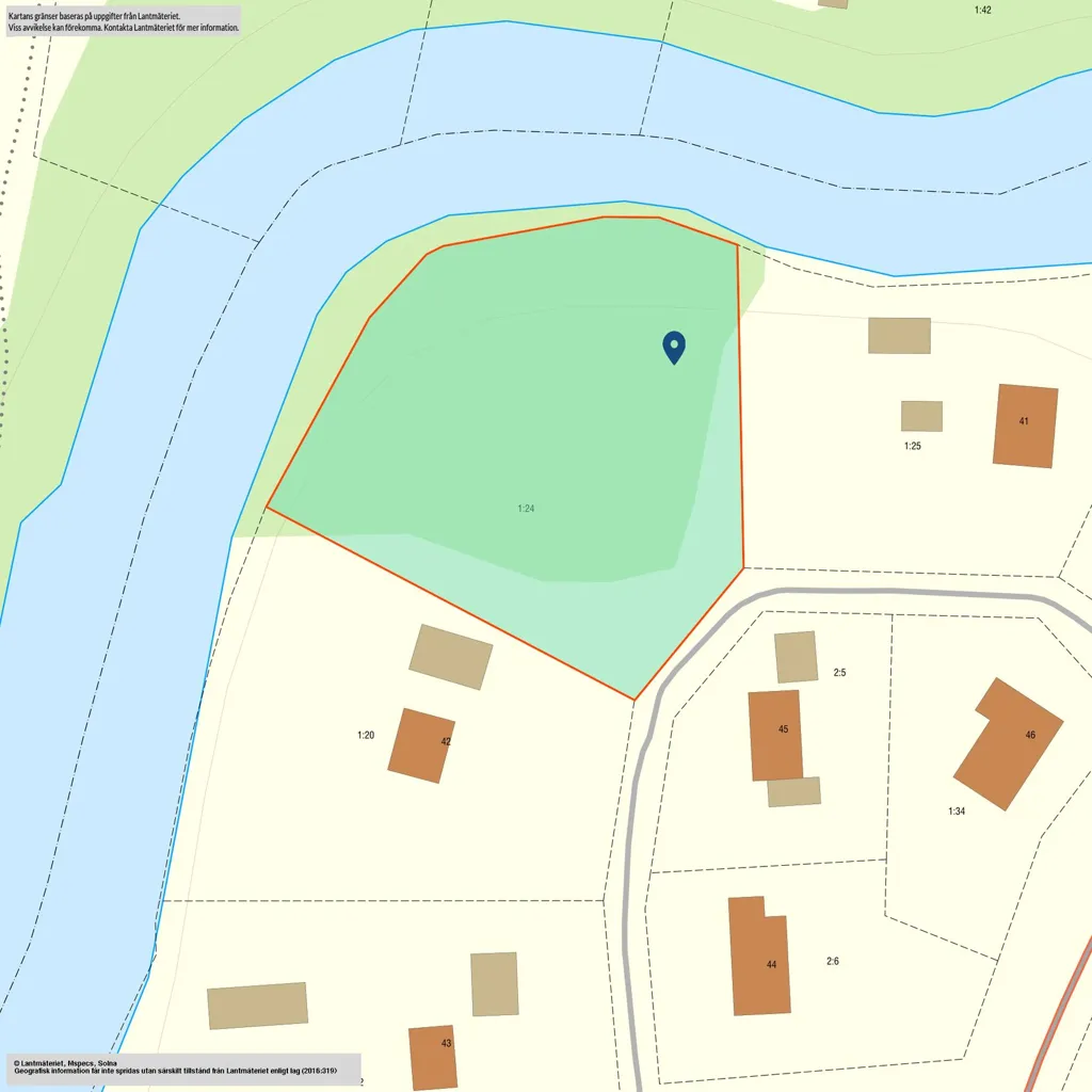 Buildable Plot with Riverfront in Skinnskatteberg