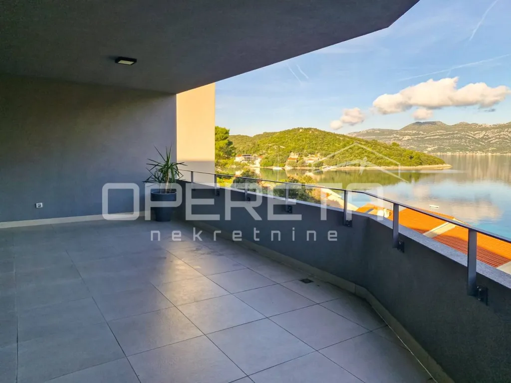 Terrasse - Apartment with Sea View in Korčula