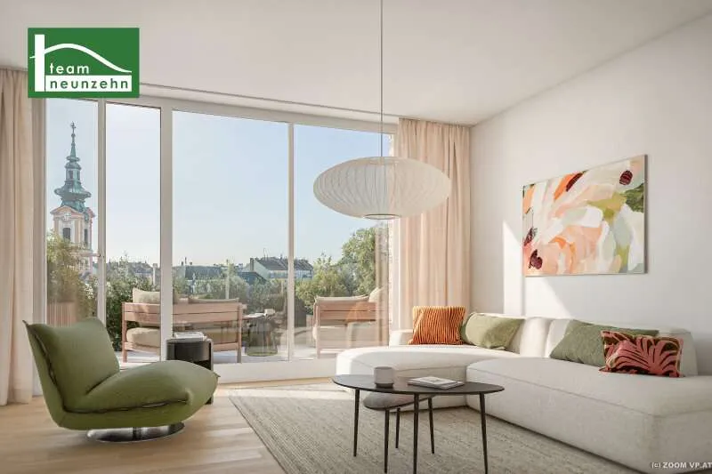 Séjour - Modern Apartment with Loggia in Schwechat Centre
