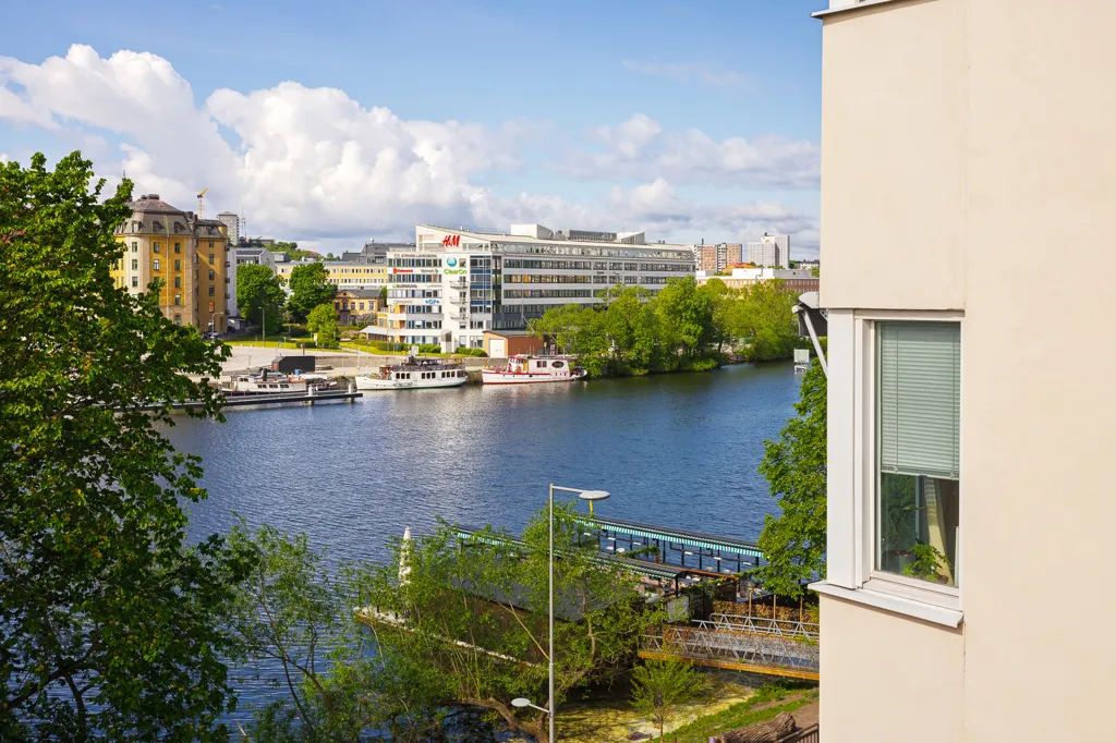 Balcon - Apartment with Sea View in Hornstull