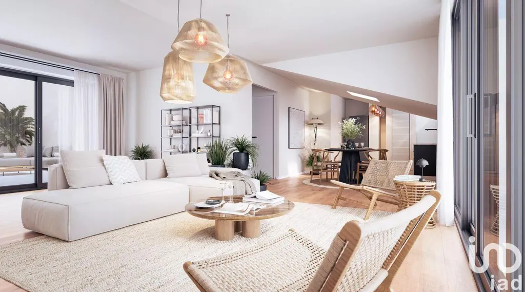 Séjour - Appartement 4 Pièces avec Terrasse à Toulouse