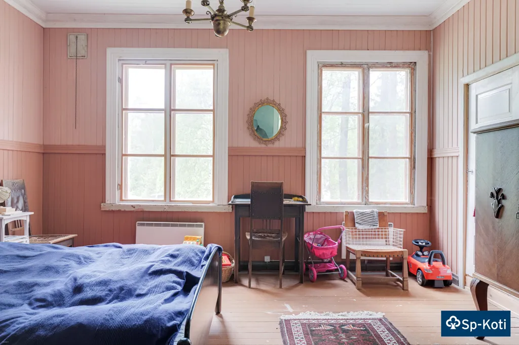 Camere da letto - Historic Timber House with Garden in Imatra
