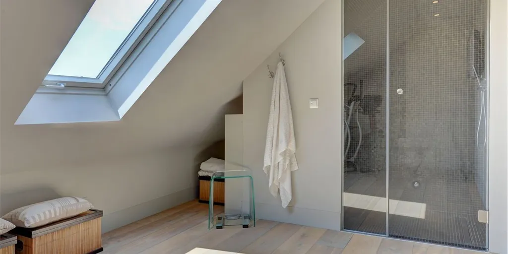 Salles de bain - Penthouse avec terrasse spacieuse à Heist-op-den-Berg