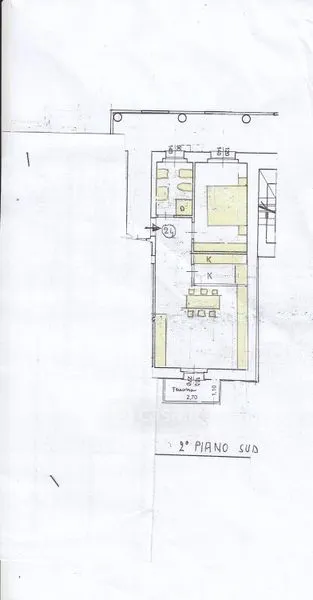 Plan - Newly Built Apartment with Terrace in Sondrio