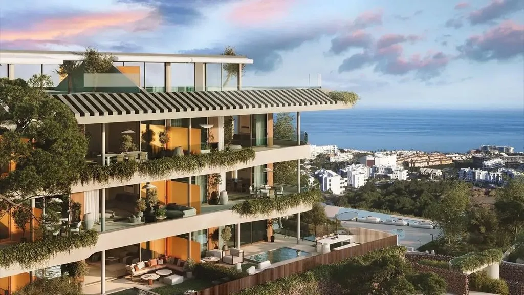 Vista aerea - Luxury Apartment with Sea View in Fuengirola